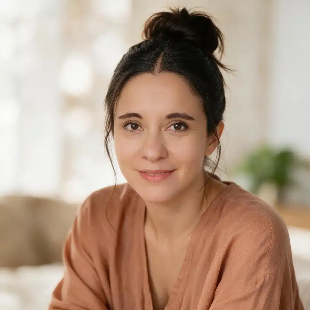 Tere Garduza, coach de vida y orientación vocacional, sonriendo con calidez y cercanía